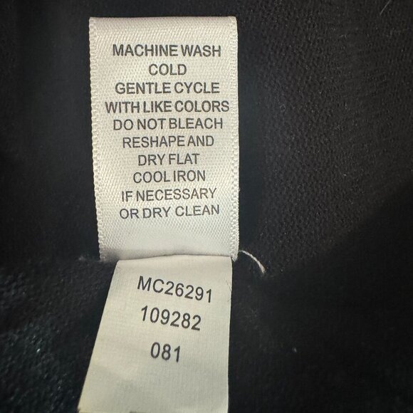 Cable & Gauge Black/Tan Sweater Dress - Large - Picture 6 of 8